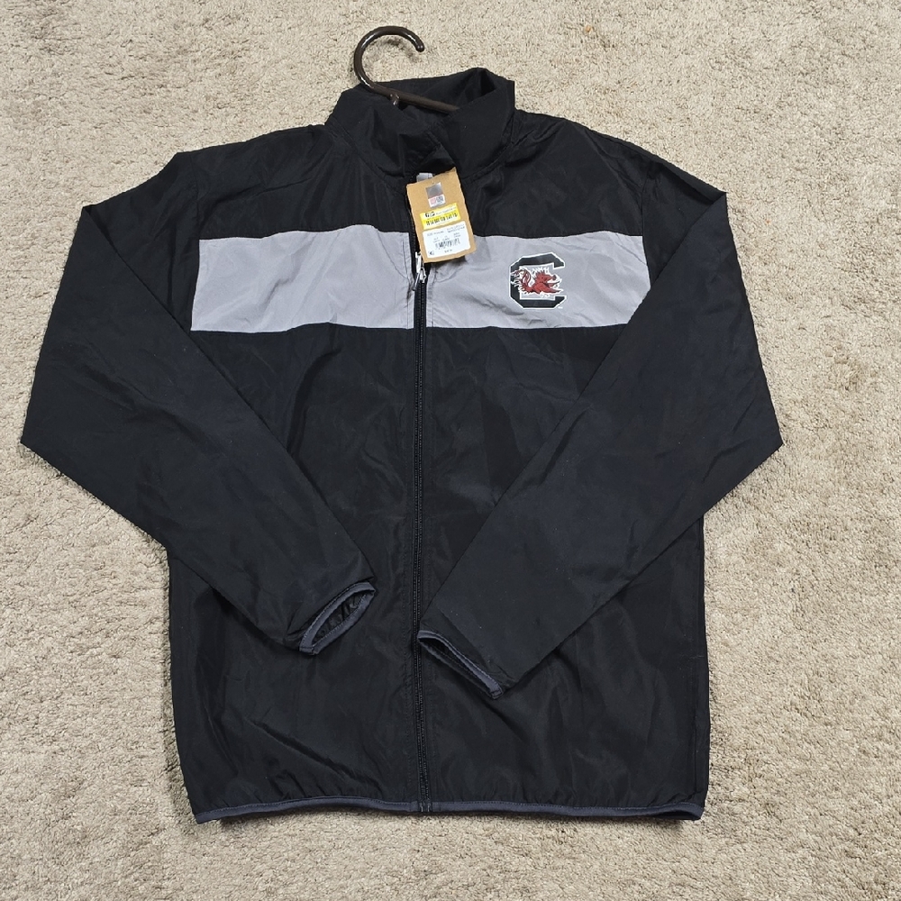 NWT Champion Black and Gray Windbreaker